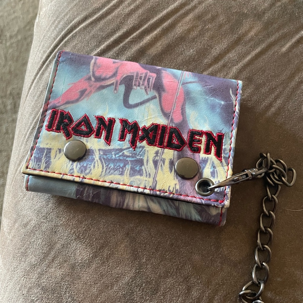 Very rare Iron Maiden wallet